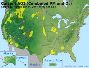 Air Quality Index Map