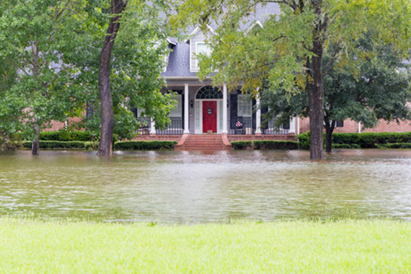 hurricane flood waters