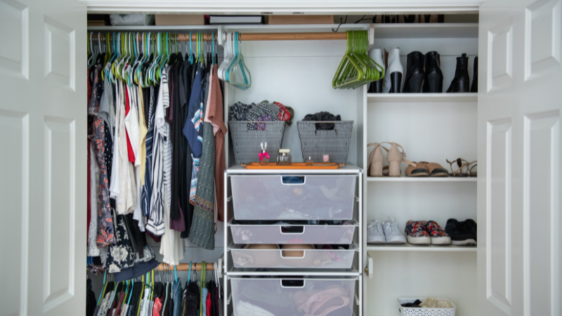 maintain proper moisture levels in your closets
