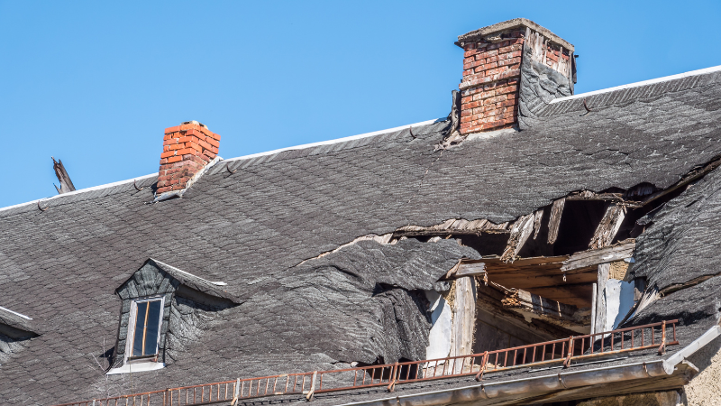 home damages from winter storms