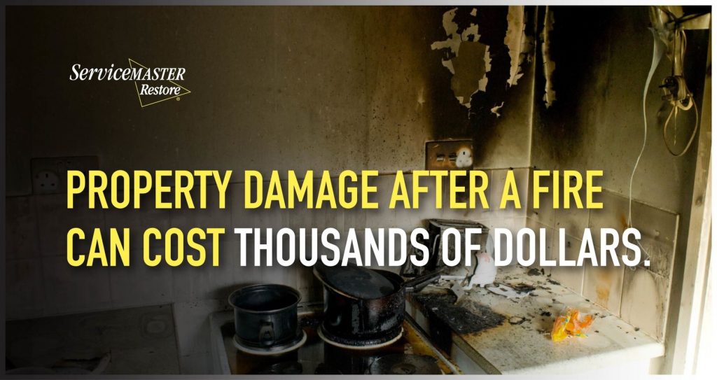 fire damage property restoration cost